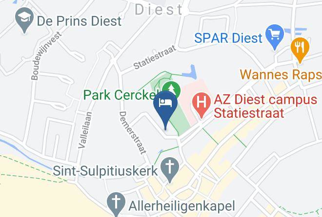 Flemish Brabant - Oranje City Hotel Maps