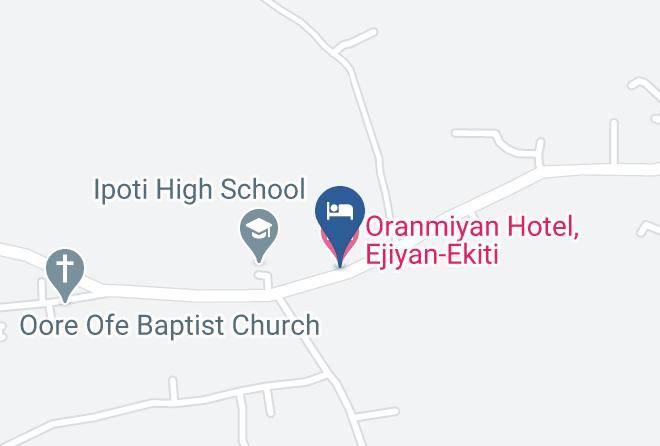 Aisegba - Oranmiyan Hotel Ejiyan Ekiti Maps