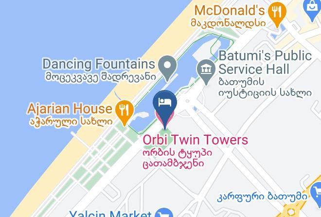 Batumi - Orbi Twin Towers Maps