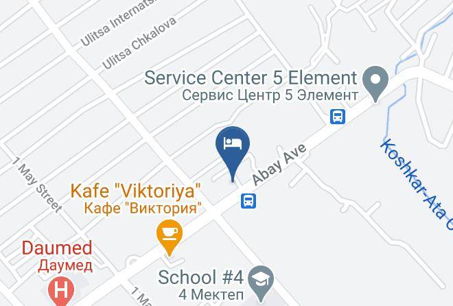 Shymkent - Orbita Boutique Hotel Maps