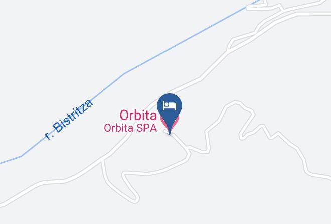 Blagoevgrad - Orbita Hotel Maps