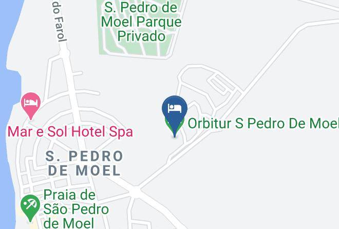Marinha Grande - Orbitur S Pedro De Moel Maps