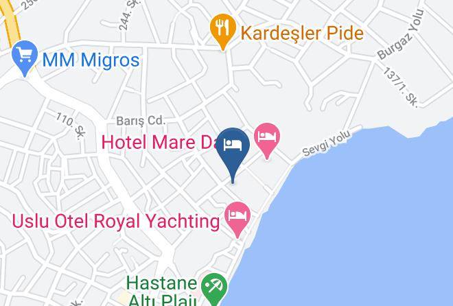 Orcey Hotel Map