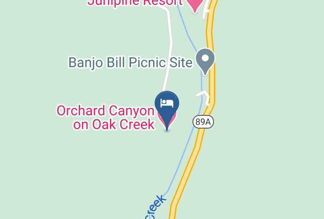 Coconino - Orchard Canyon On Oak Creek Maps