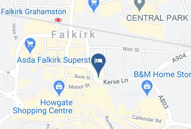 Falkirk - Orchard Hotel Maps