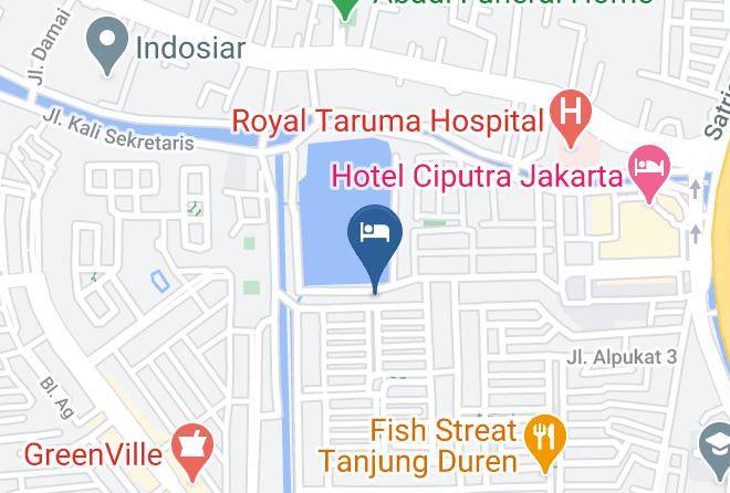West Jakarta - Orchard Residence Syariah Maps