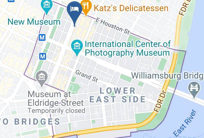 New York - Orchard Street Hotel Maps