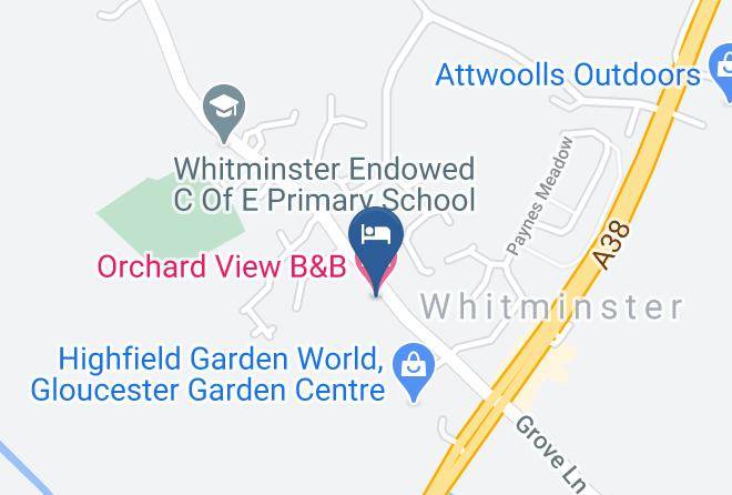 Glos - Orchard View B&b Maps