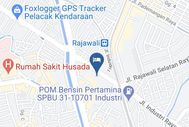 Central Jakarta - Orchardz Hotel Maps