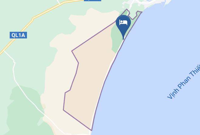 Phan Thit - Orchid Boutique Beach Resort Maps