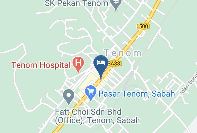 Bahagian Pedalaman - Orchid Hotel Maps