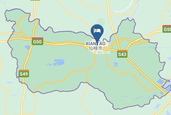 Xiantao - Orchid Hotel Maps