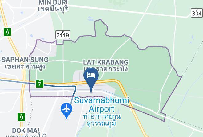 Lat Krabang District - Orchid Resort Maps