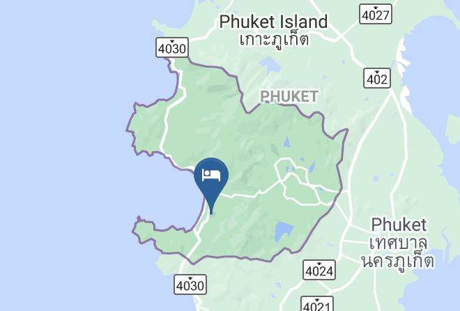 Amphoe Kathu - Orchid Resortel Patong Beach Phuket Thailand Maps