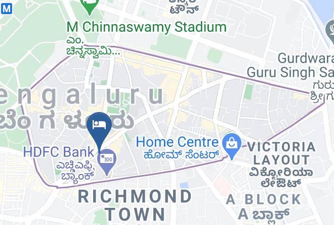 Bengaluru - Orchid Suites Maps