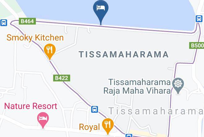 Galle - Orchid Yala Resort Maps