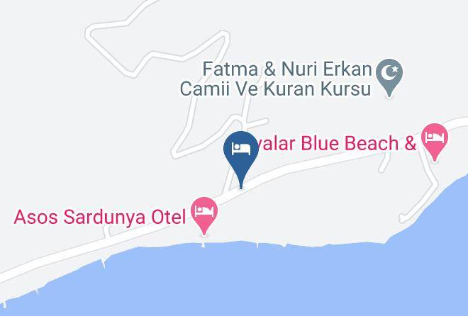 Ayvacik - Orchidee Bungalow Maps