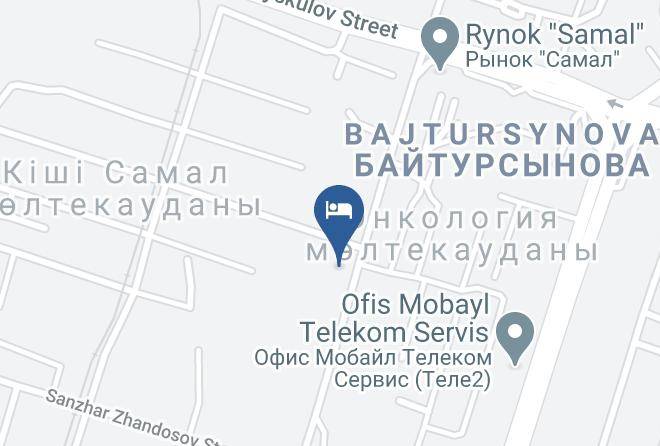 Shymkent - Orda Hotel Maps