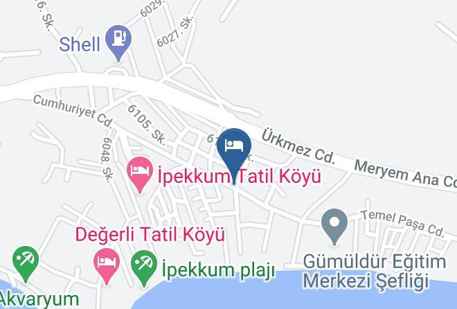 Seferihisar - Ordukaya Otel Maps