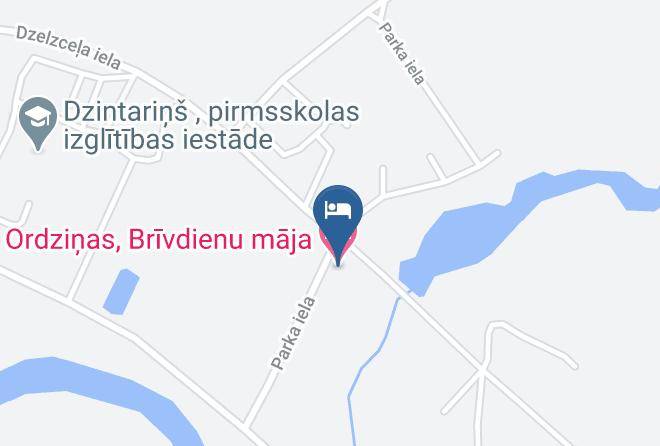Pavilosta - Ordzinas Brivdienu Maja Maps