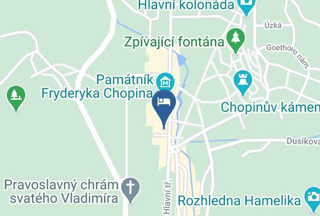 Cheb - Orea Hotel Anglicky Dvur Maps