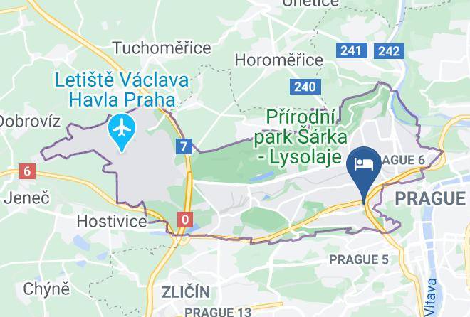 Orea Hotel Pyramida Map