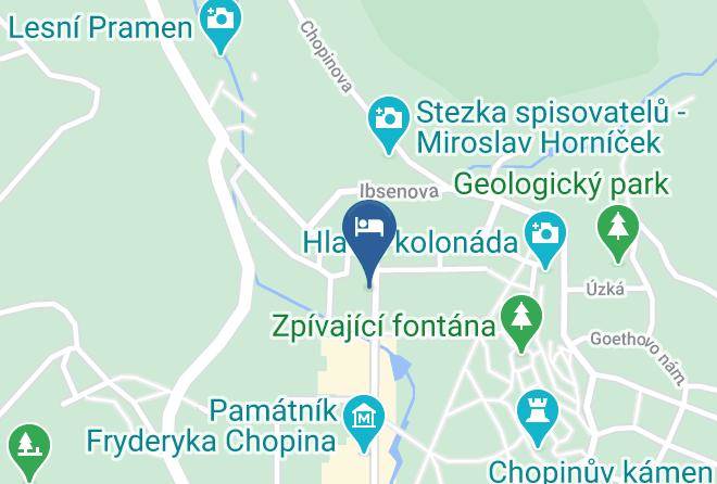Cheb - Orea Palace Hotel Maps