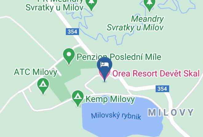 Zdar Nad Sazavou - Orea Resort Devet Skal Maps