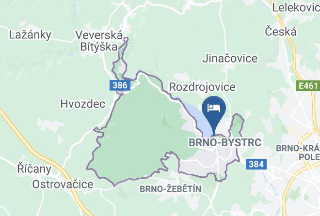 Brno - Orea Resort Santon Maps
