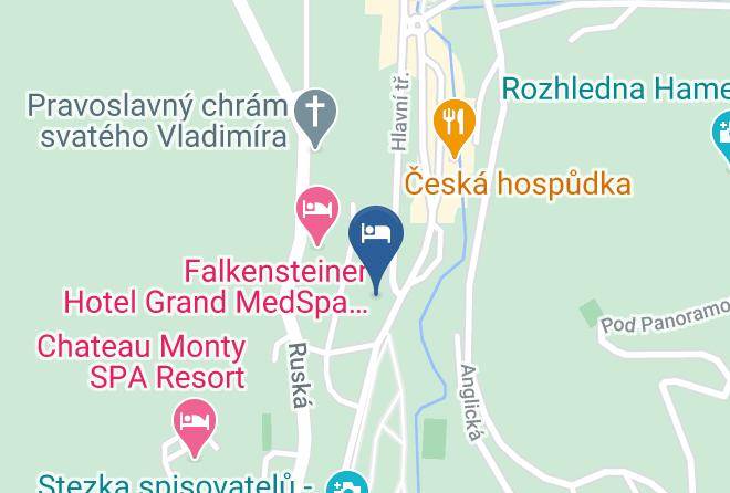 Cheb - Orea Spa Hotel Cristal Maps
