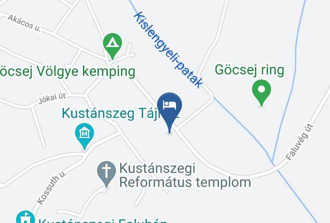 Kustanszeg - Oreg Malom Vendeghaz Maps