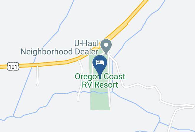 Douglas - Oregon Coast Rv Resort Maps