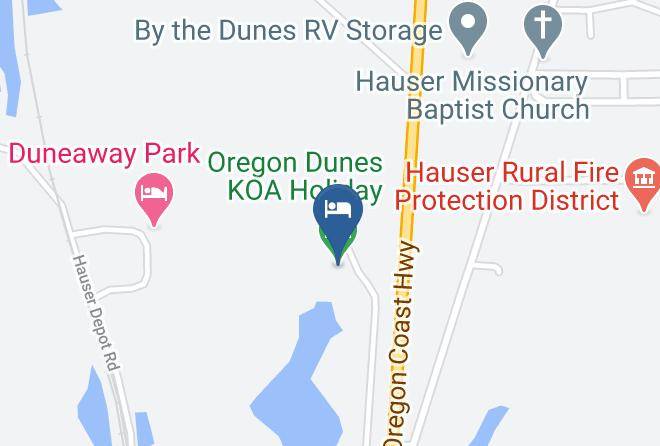 Coos - Oregon Dunes Koa Holiday Maps