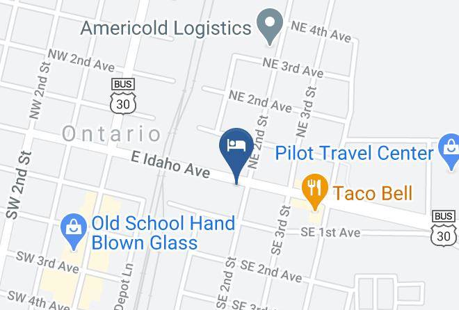 Malheur - Oregon Trail Motel Maps