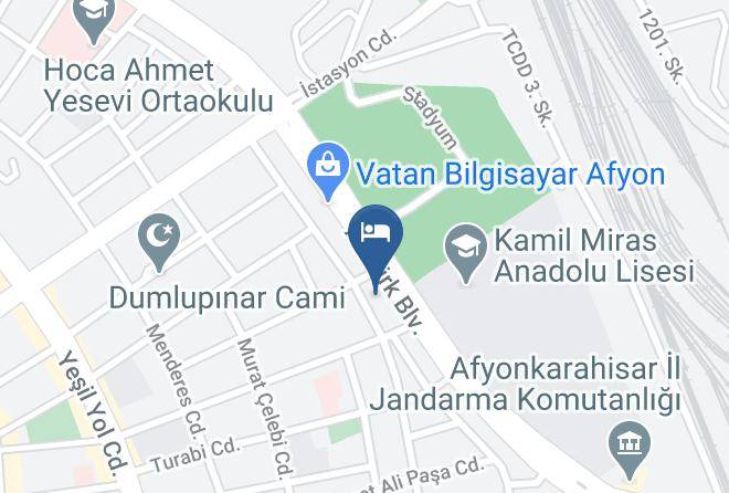 Afyonkarahisar - Orucoglu Oreko Ekspres Otel Maps