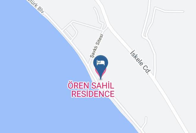 Milas - Oren Sahil Residence Maps