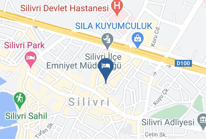 Silivri - Cesmeli Kosk Hotel Silivri Maps