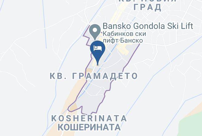 Bansko - Ores Boutique Hotel Maps