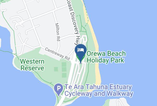 Orewa - Orewa Beach Holiday Park Maps