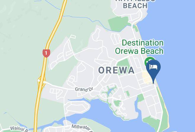 Orewa - Orewa Motor Lodge Maps