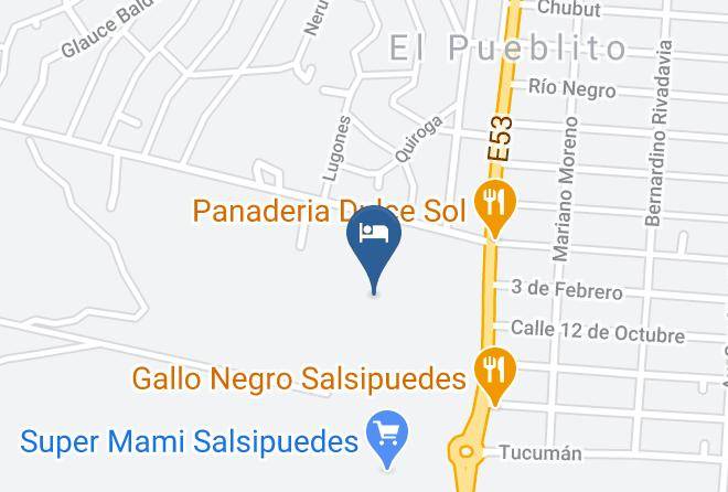 Colon Department - Orfeo Suites Hotel Salsipuedes Maps