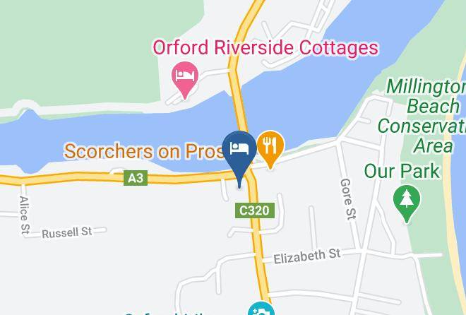 Glamorganspring Bay - Orford Prosser Holiday Units Maps