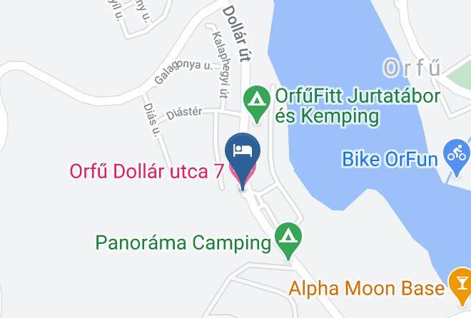 Orfu - Orfu Dollar Utca 7 Maps