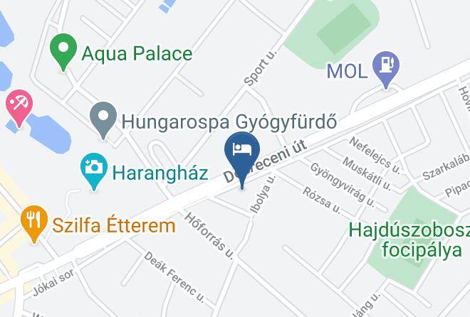Hajduszoboszlo - Orgona Vendeghaz Maps