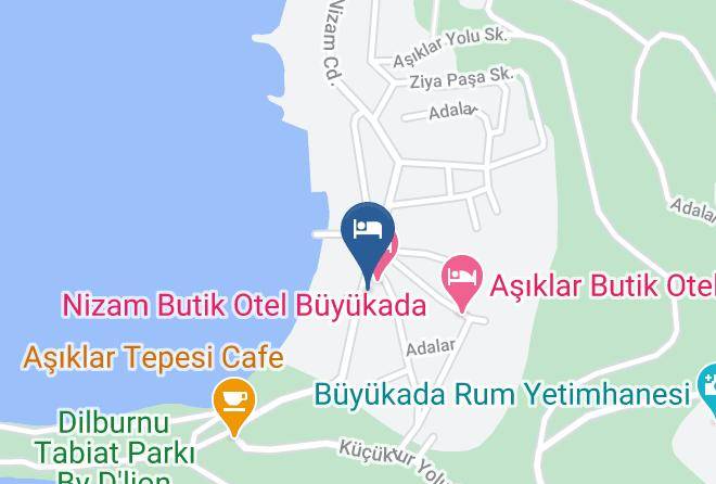 Adalar - Orhan Kutbay'in Evi Turyolucafe Pansiyon Maps