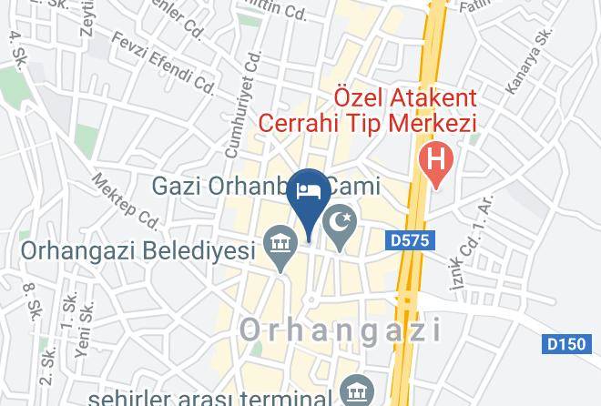Orhangazi - Orhangazi Ogretmenevi Maps