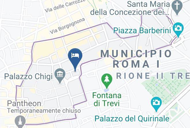 Rome - Oriana Suites Rome Maps