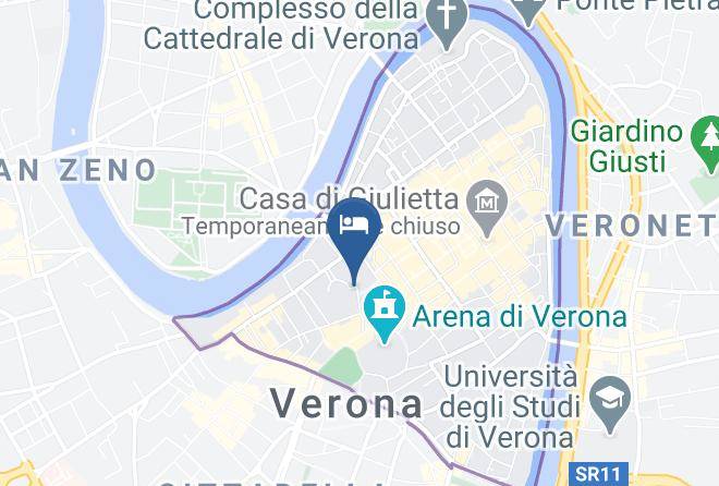 Oriana Suites Verona Map - Veneto - Verona
