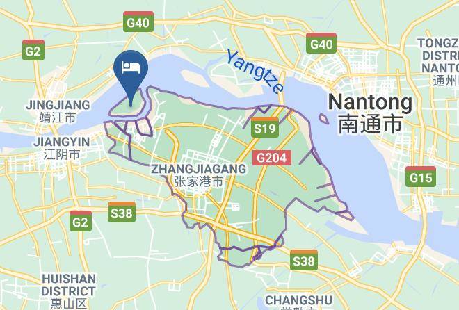 Suzhou - Orieco Club Aurora Hotel Maps