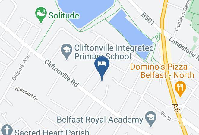 Belfast City - Orient Gardens Maps
